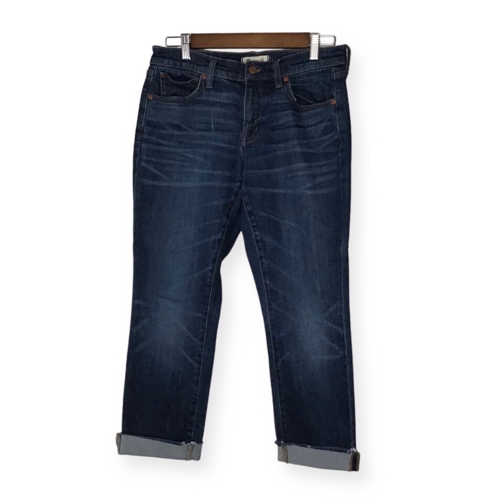 Madewell The Slim Boyjean: Raw-Hem Edition Size 25.